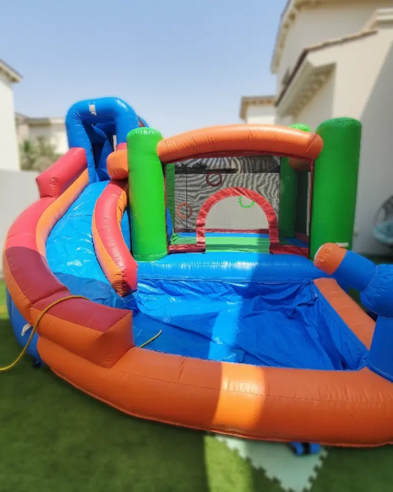 Water & Jump Bouncy with Slide