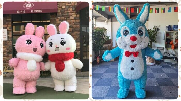 Bunny-cartoon-mascot-performer