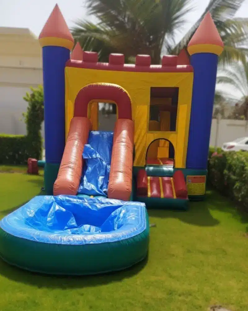 Colorful Castle with Slide