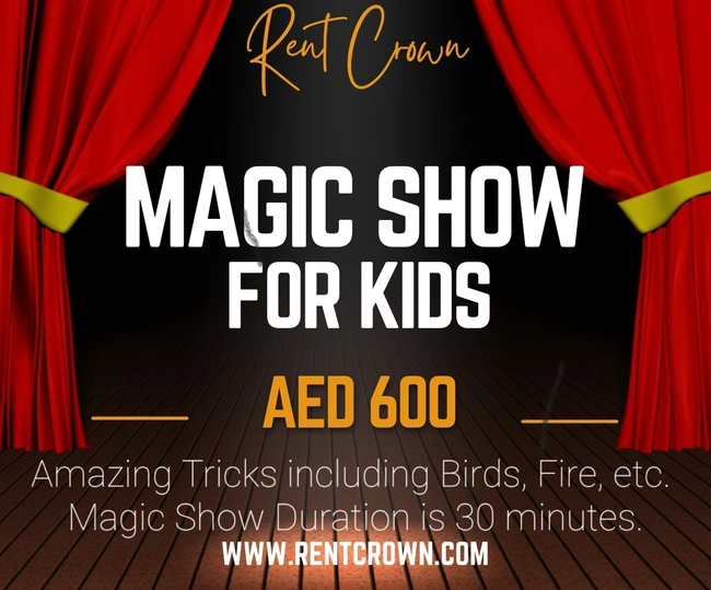 hire magician for birthday party in dubai