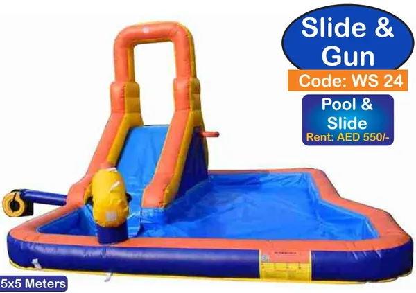 Inflatable Slide Rental in Dubai