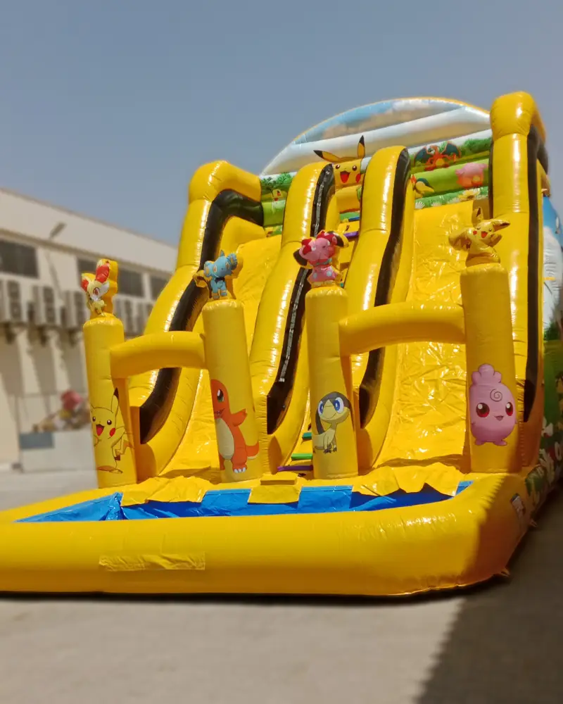 Pikachu's Family Double Water Slide