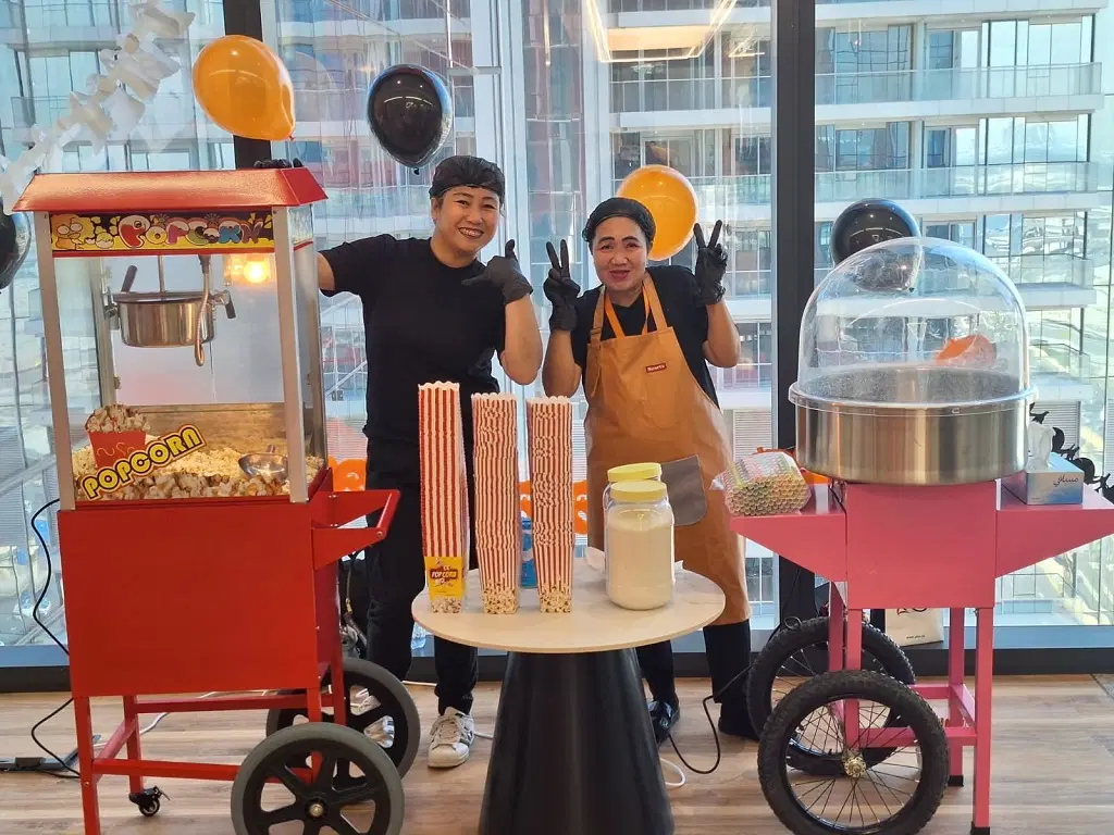 Popcorn And Cotton Candy Machine Rental Dubai