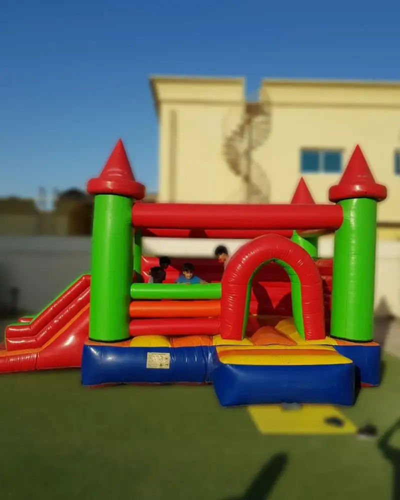Red-Green-Bouncy-Slide