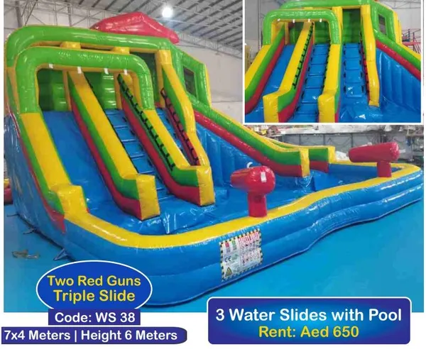 Rent Water Slide Dubai