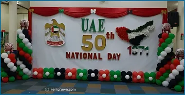 UAE National Day Balloon Decoration
