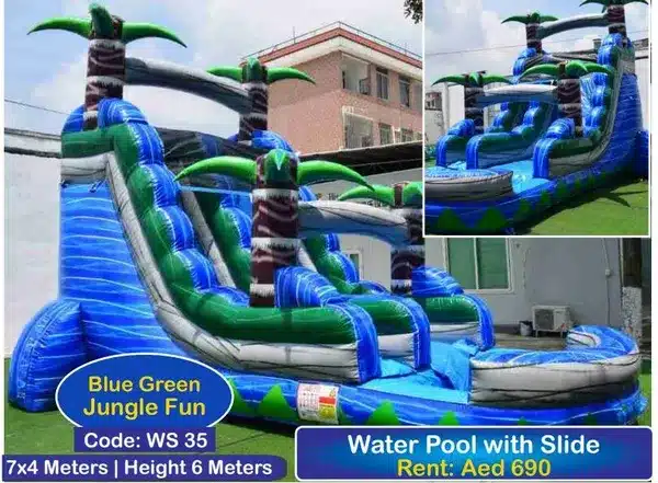 Water Slide Rent in Dubai