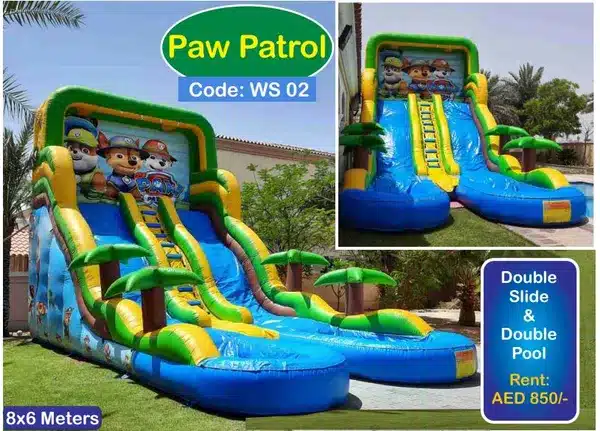 inflatable water slide rental