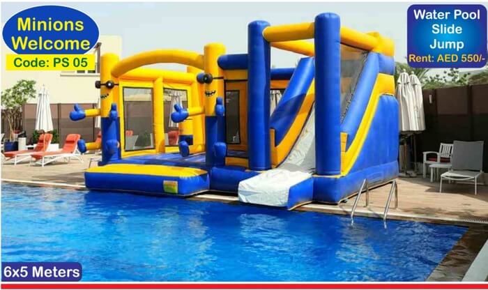 Inflatable Water Slide Rent Dubai