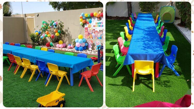 colorful- table-chairs-for-kids-birthday-party-dubai