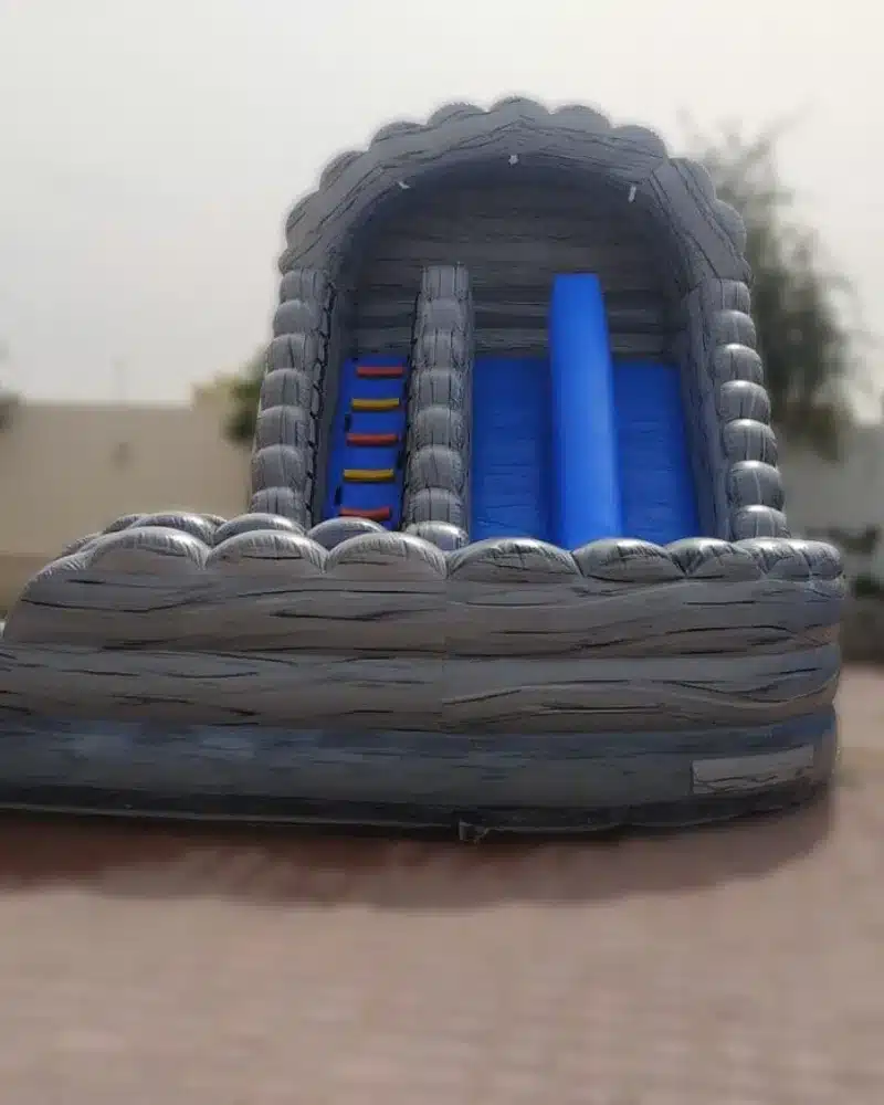 silver-Double-lane-water-slide