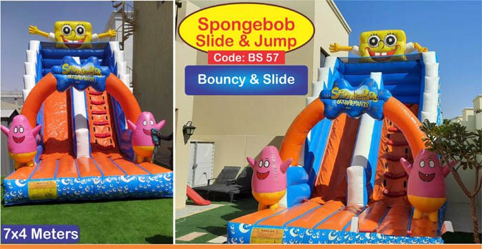 jumping-bouncy-castle-with-slides-on-rent-in-UAE