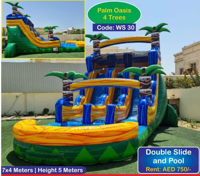 Palm_tree_slide_with_pool_on_rent